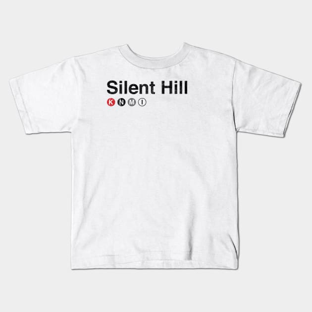 Silent Hill (Variant) Kids T-Shirt by huckblade